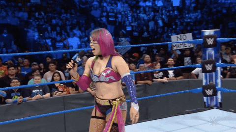 Smackdown Live Reaction GIF by WWE "Give me both!"