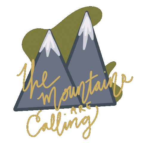 Mountain Colorado Sticker by Samantha At TwentyFirstCo