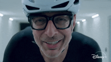 Episode 7 Bikes GIF by The World According to Jeff Goldblum | Disney+