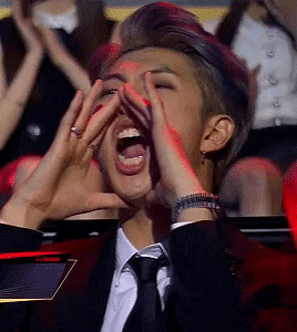 Yelling Rap Monster GIF by MOODMAN - Find & Share on GIPHY