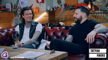 Sketch Jay GIF by Tattoo Fixers