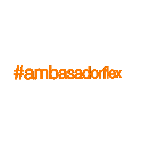 Ambasadorflex Sticker by Orange Flex