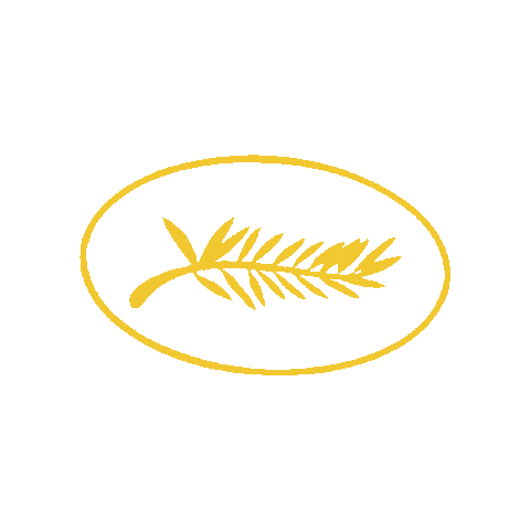 Palm Cannes Sticker by Ebanisteria Rosado