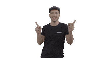 Happy Vingers Sticker by Drone&Zo