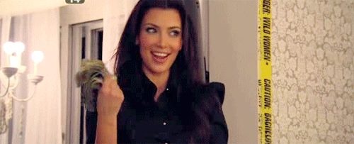 Kim Kardashian Money GIF - Find & Share on GIPHY