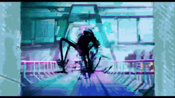 Miles Morales Walk GIF