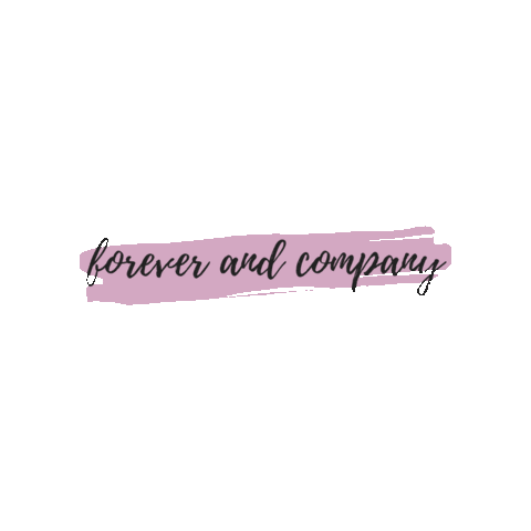 Forever and Company Sticker