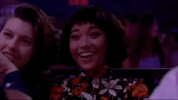 amandla stenberg laughing GIF by 2018 MTV Video Music Awards