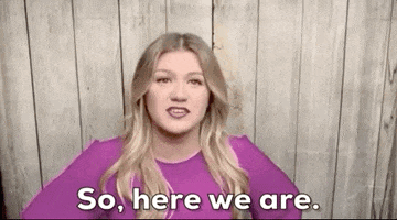 Here We Are Kelly Clarkson GIF by CMT Music Awards