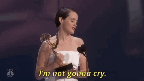 im not gonna cry emmy awards GIF by Emmys