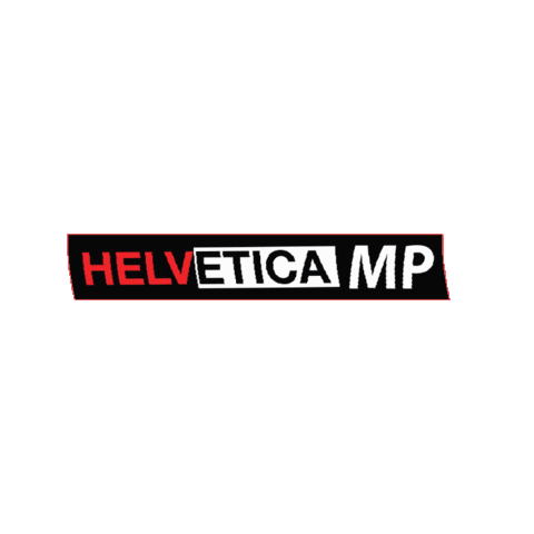 Pionniers de la montagne Helvetica Sticker