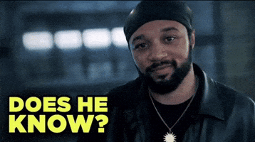 Does He Know GIF