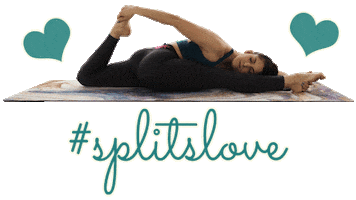 Splits Stretching Sticker by Stretch & Pole