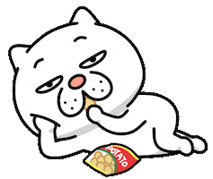 Cat Relax Sticker