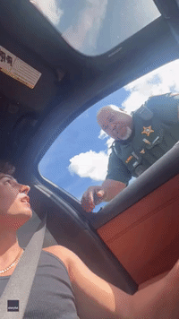 Deputy Gives Speeding Young Driver a Break, Tells Him to 'Wake Up!'
