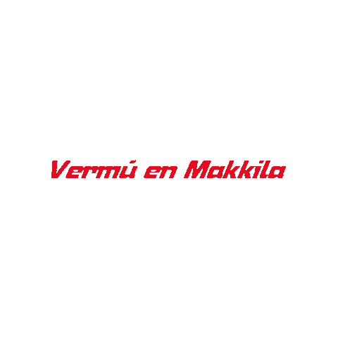 Vermu Sticker by makkilarestaurante