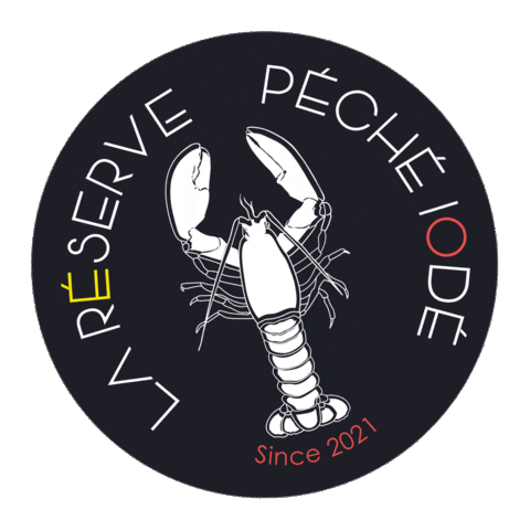 Restaurant Homard Sticker by La Réserve Péché Iodé