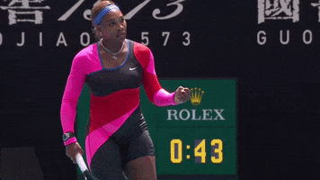 Serena Williams Sport GIF by Tennis Channel
