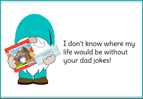 Fathers Day Gnome GIF