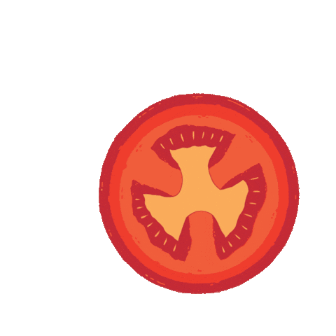 Salad Tomato Sticker by Good Cluck Games