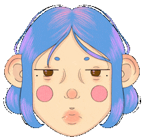 Tired Art Sticker