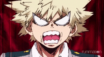 Angry My Hero Academia GIF by Funimation