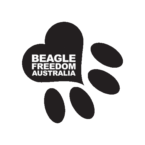 Beagle Freedom Australia Sticker