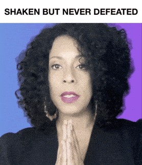 Pray Rise Above GIF by Holly Logan