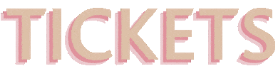 Tickets Sticker by Helen Townsend Music