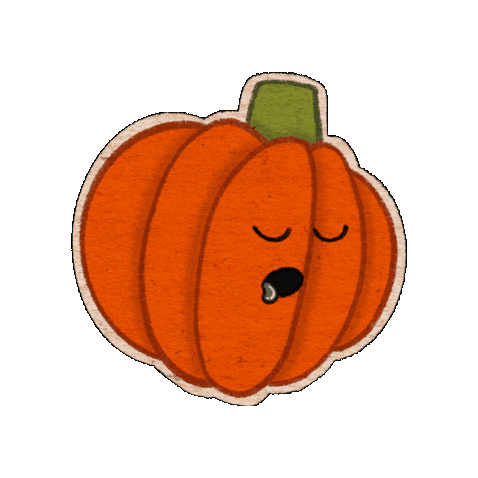 Sleepy Halloween Sticker by Vera Sans