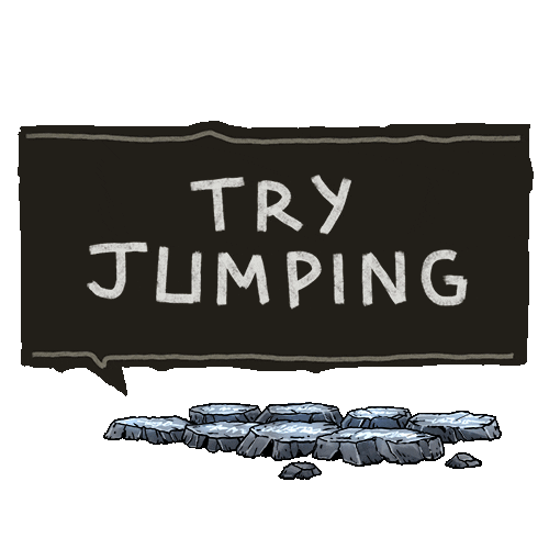 Game Jumping Sticker
