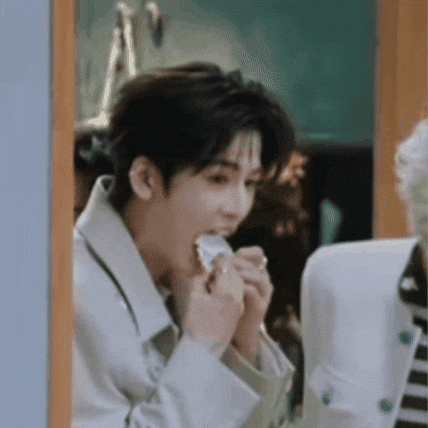 Eating GIF