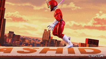 Flipping Video Game GIF by CAPCOM