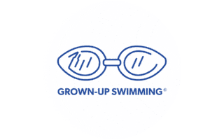 Grown-Up Swimming Sticker
