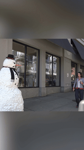 Wide Eyed Laughing GIF by Freaky The Scary Snowman