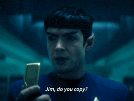 James T Kirk Spock GIF