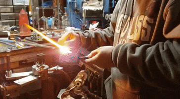 Fire Torch GIF by Armada Glass Company
