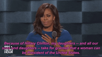 emmagrayhuffingtonpostcom dnc hillary clinton michelle obama flotus GIF