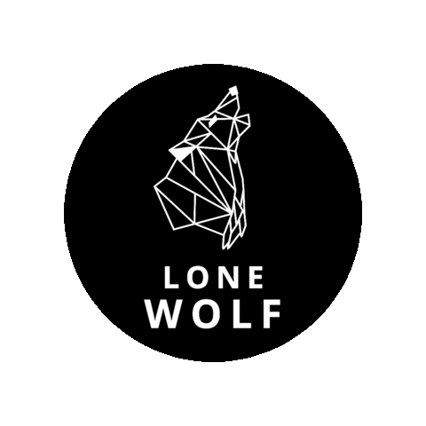 Beer Sticker by Lone Wolf Bev