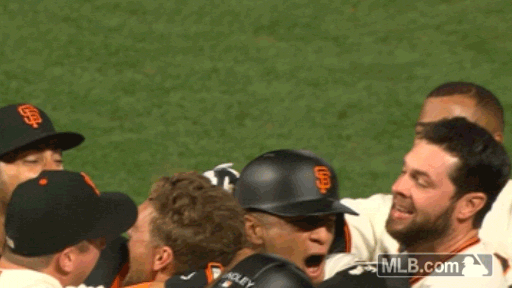 San Francisco Giants Celebration GIF by MLB - Find & Share on GIPHY