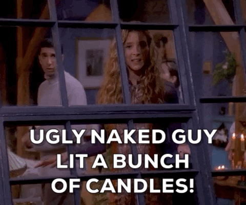 Ugly Naked Guy Lit A Bunch Of Candles GIFs - Get the best GIF on GIPHY