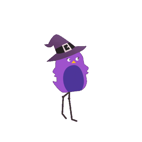 Halloween Think Sticker by wonderfy