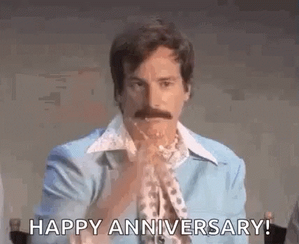 Swerk Happy Aniversary GIF - Find & Share on GIPHY