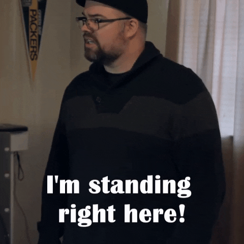 Standing Right Here GIF by zoefannet
