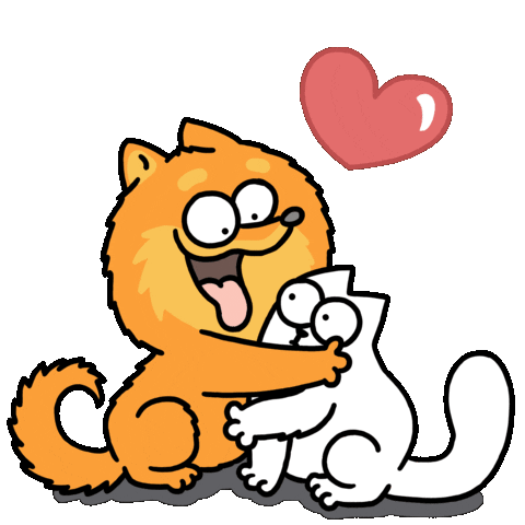 Cat And Dog Love Sticker By Simon S Cat For Ios Android Giphy Cat And Dog Love Sticker By Simon S Cat For Ios Android Giphy