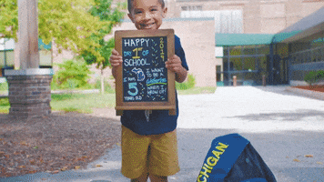 First Day School GIF by University of Michigan