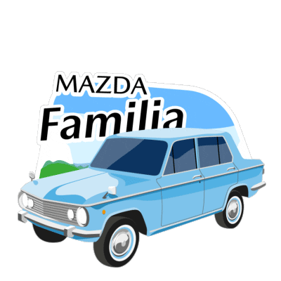 Speed Driving Sticker by Mazda Russia