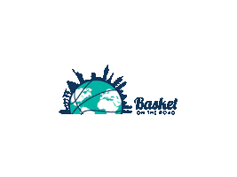 Basket on the Road Sticker