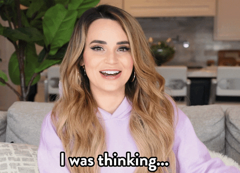 Thinking Plotting GIF by Rosanna Pansino - Find & Share on GIPHY