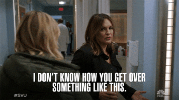 I Dont Know How You Get Over Something Like This GIF by SVU
